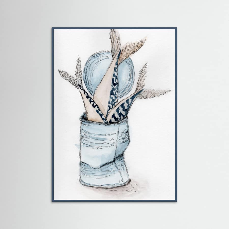 Sardines in a can Poster – poster and art print