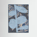 Teal Wood Scandivintage Poster