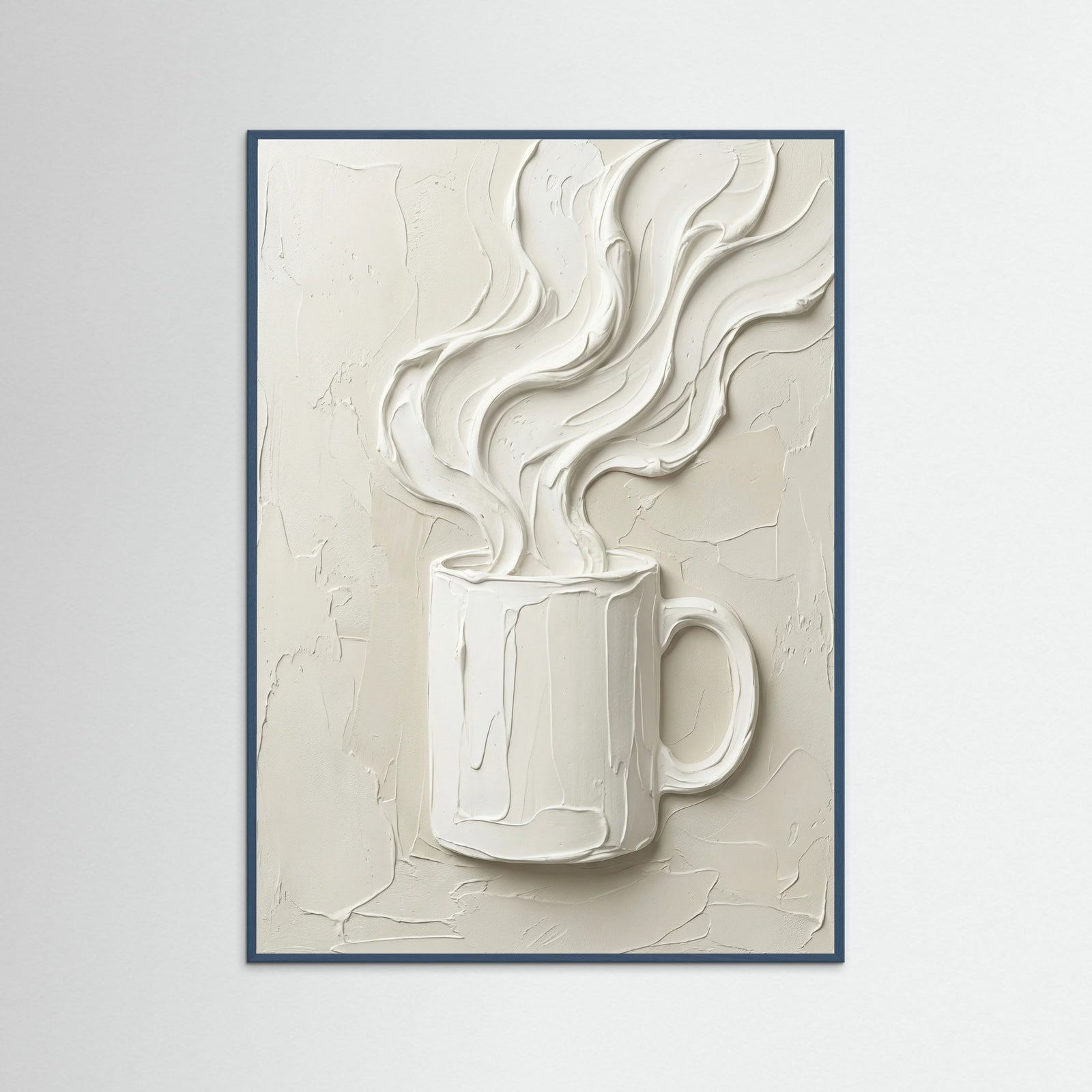 Teal Wood Sculpted Sip