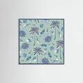 Affiche Sea Shells and Palmtrees Mint – affiche et impression d’art