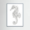 Seahorse 3 Poster – plakat og kunsttryk
