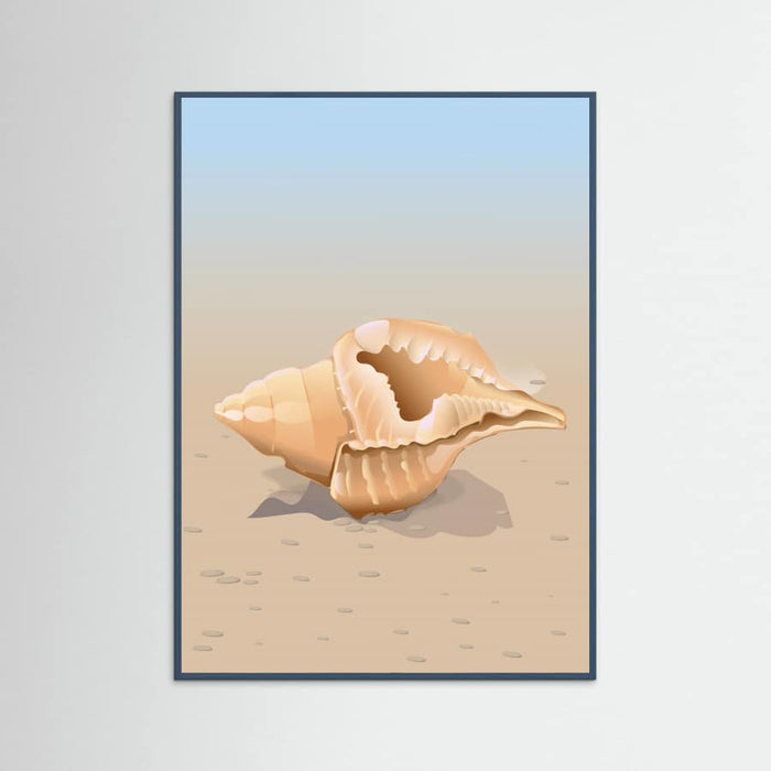 Seaside Shell Poster – poster och konsttryck