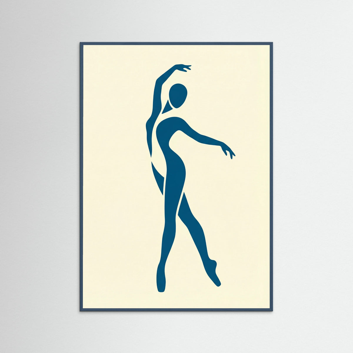 Teal Wood Seated Nude Form