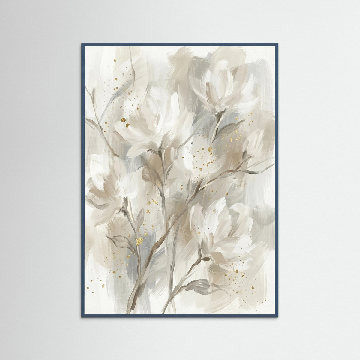 Teal Wood Serene Blossom Whisper