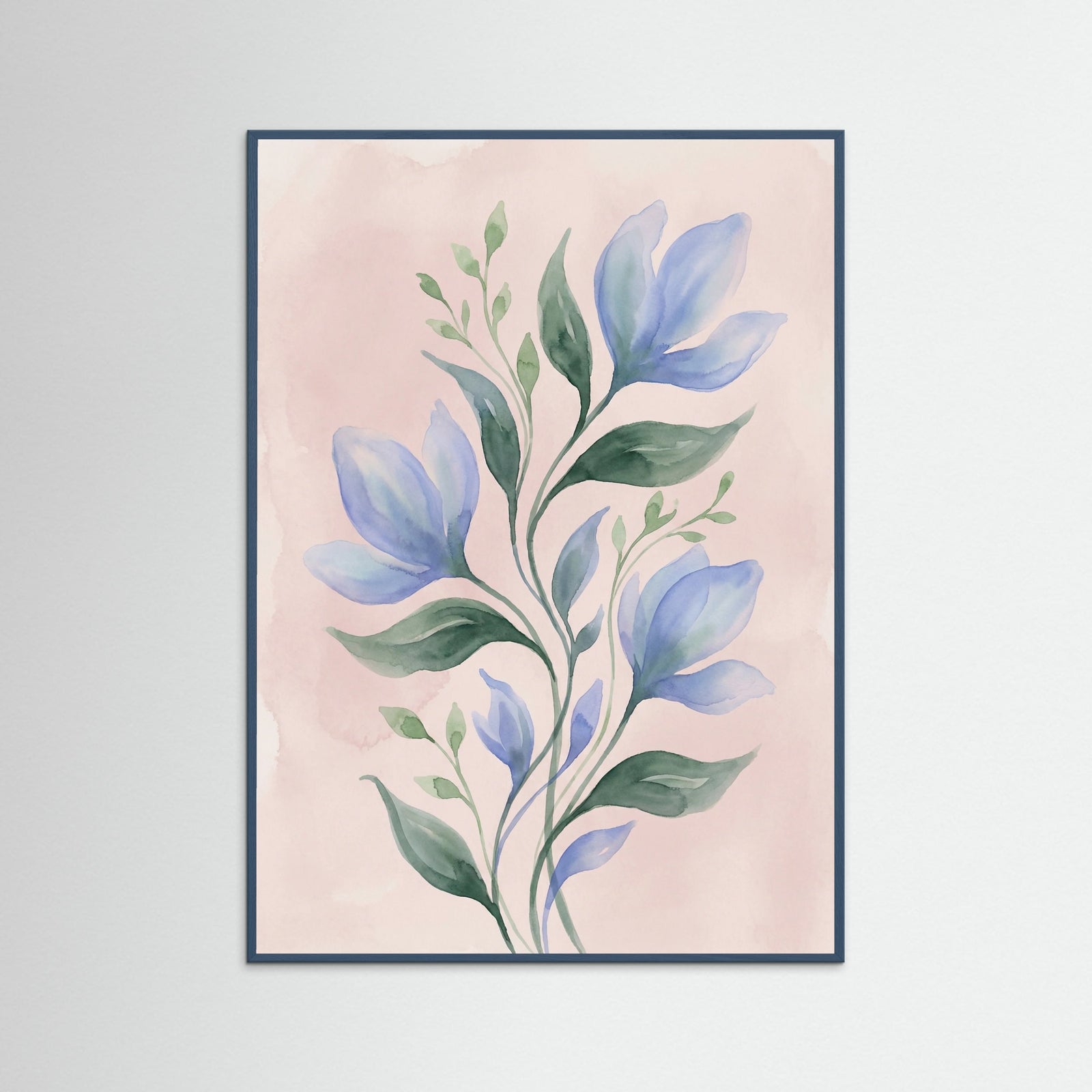 Teal Wood Serene Blue Foliage