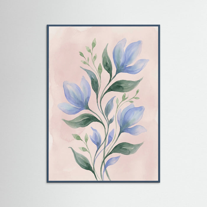 Teal Wood Serene Blue Foliage