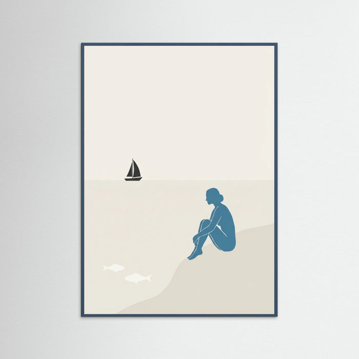 Teal Wood Serene Companion