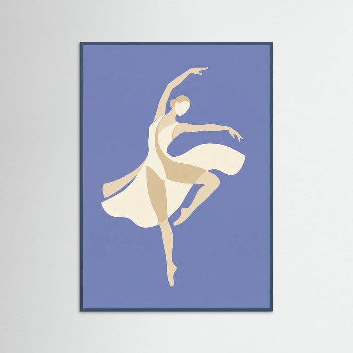 Teal Wood Serene Cutout Figure