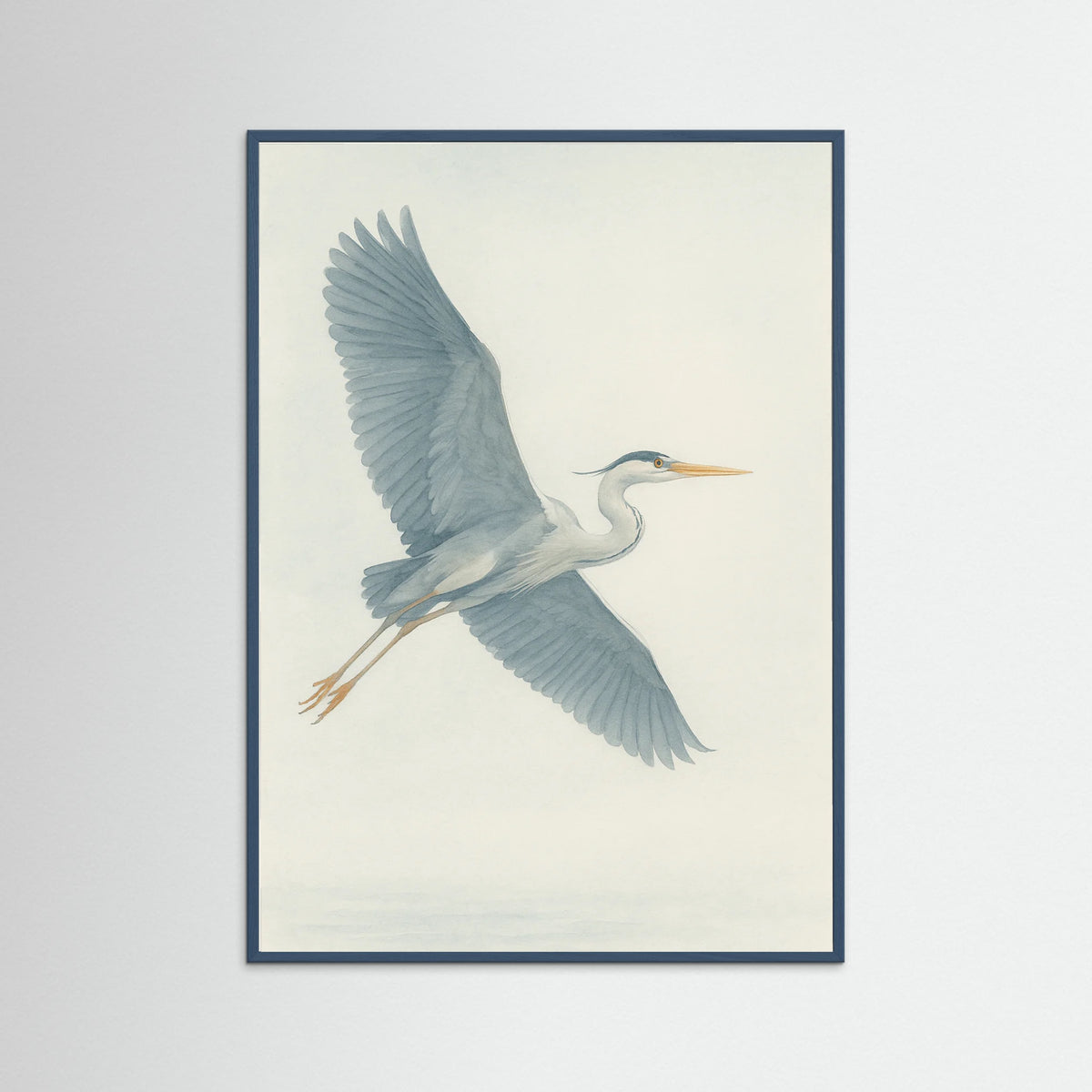 Teal Wood Serene Flight