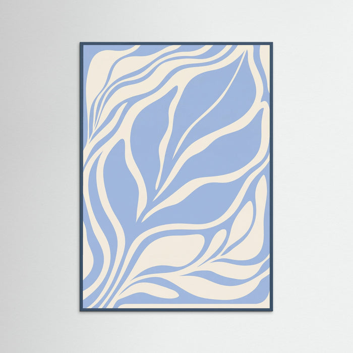 Teal Wood Serene Flow