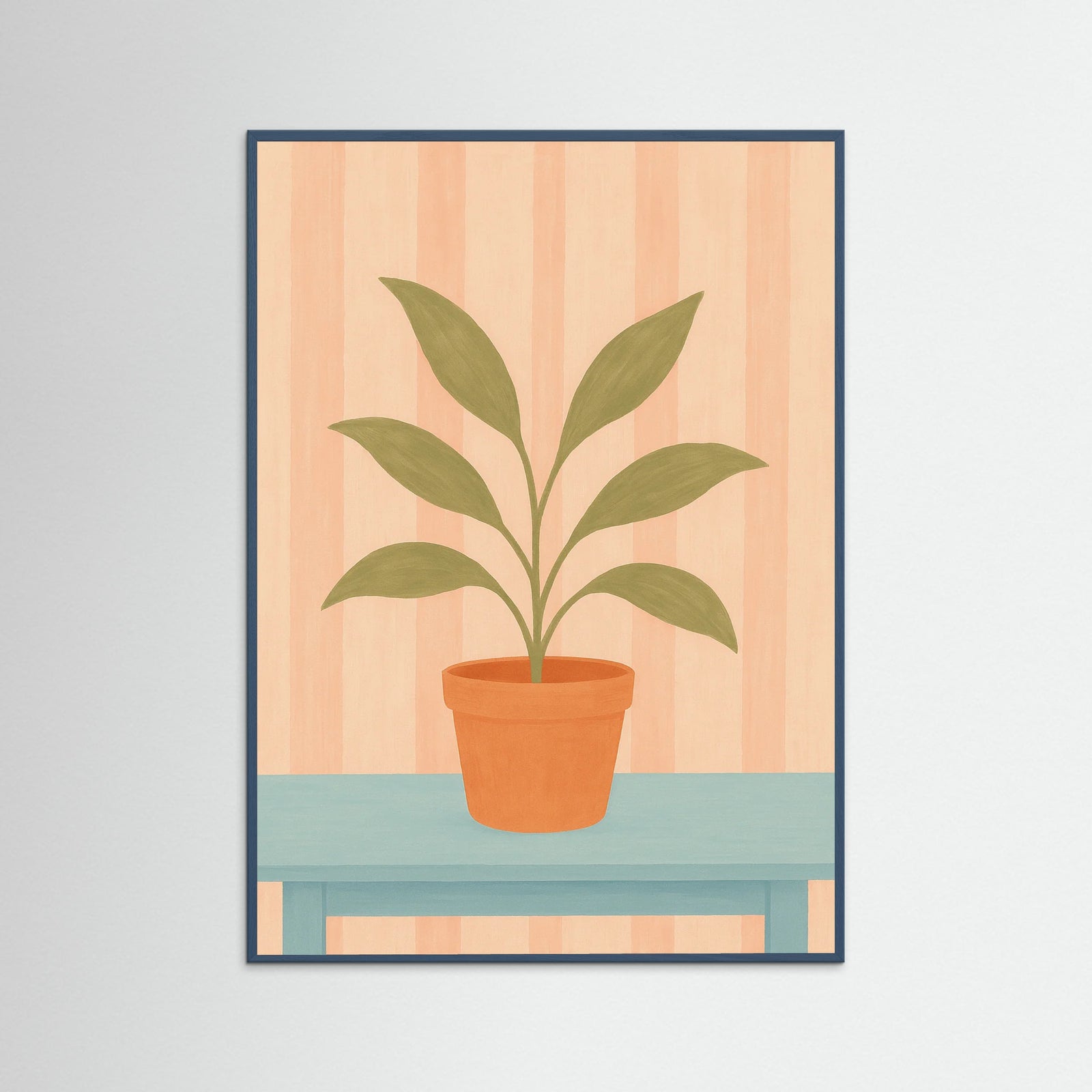 Teal Wood Serene Moments