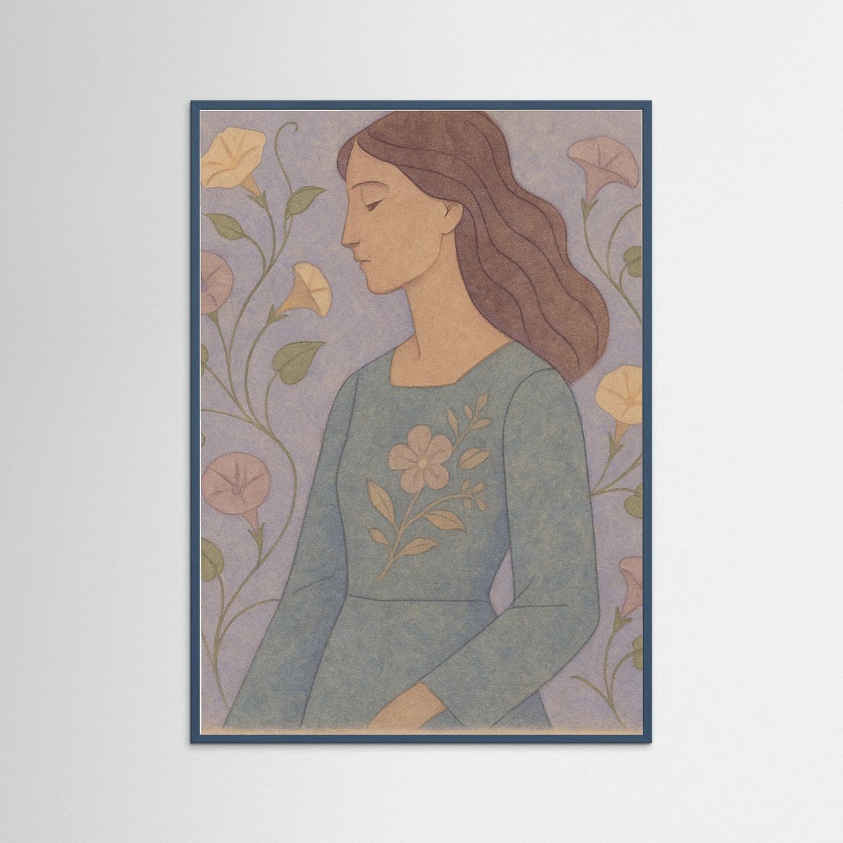 Teal Wood Serene Revelation