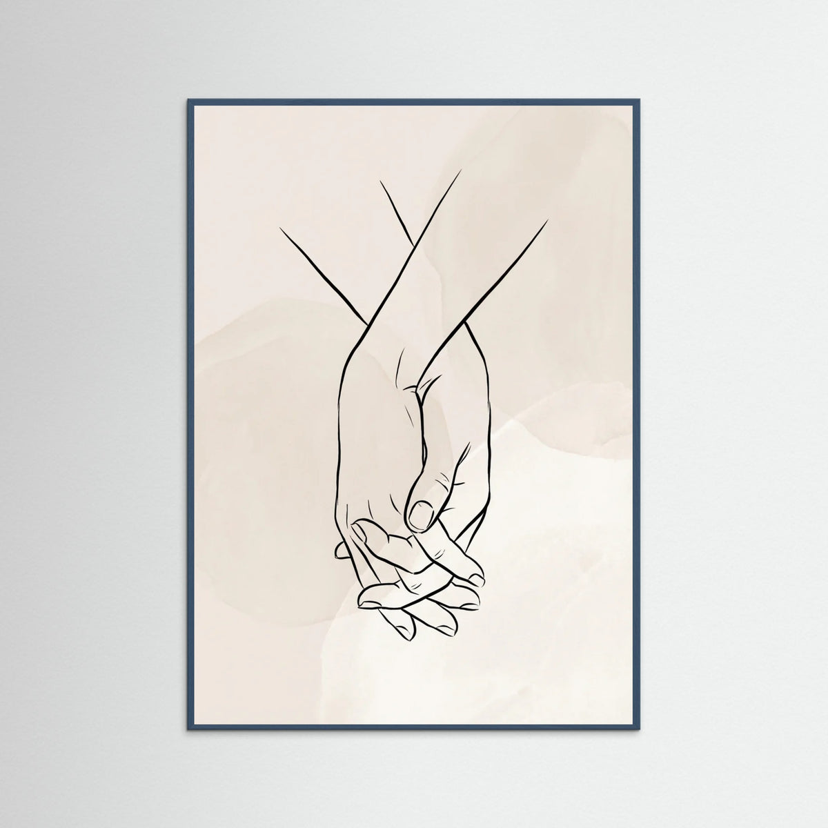 Teal Wood Serene Silhouette