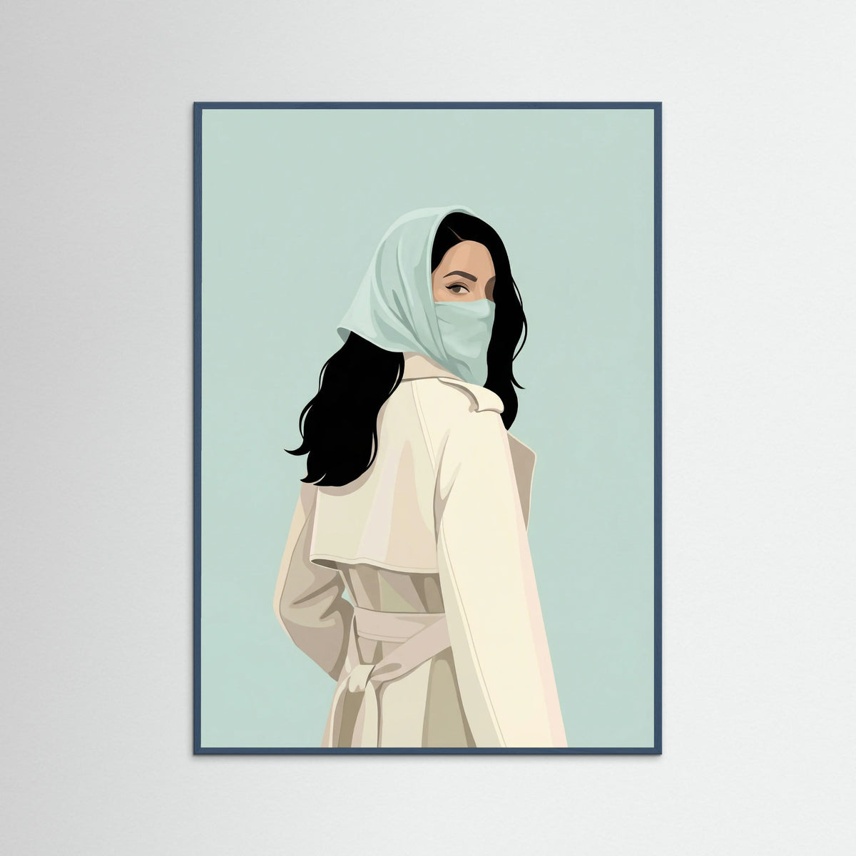 Teal Wood Shaded Allure