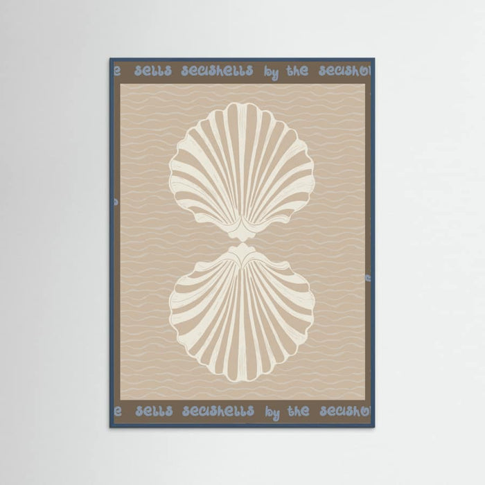 She sells seashells Poster – poster and art print