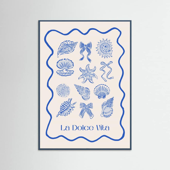Shells & Bows Poster – poster och konsttryck