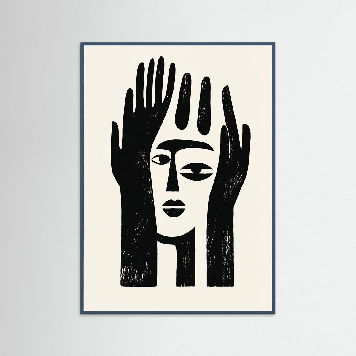 Teal Wood Silent Embrace