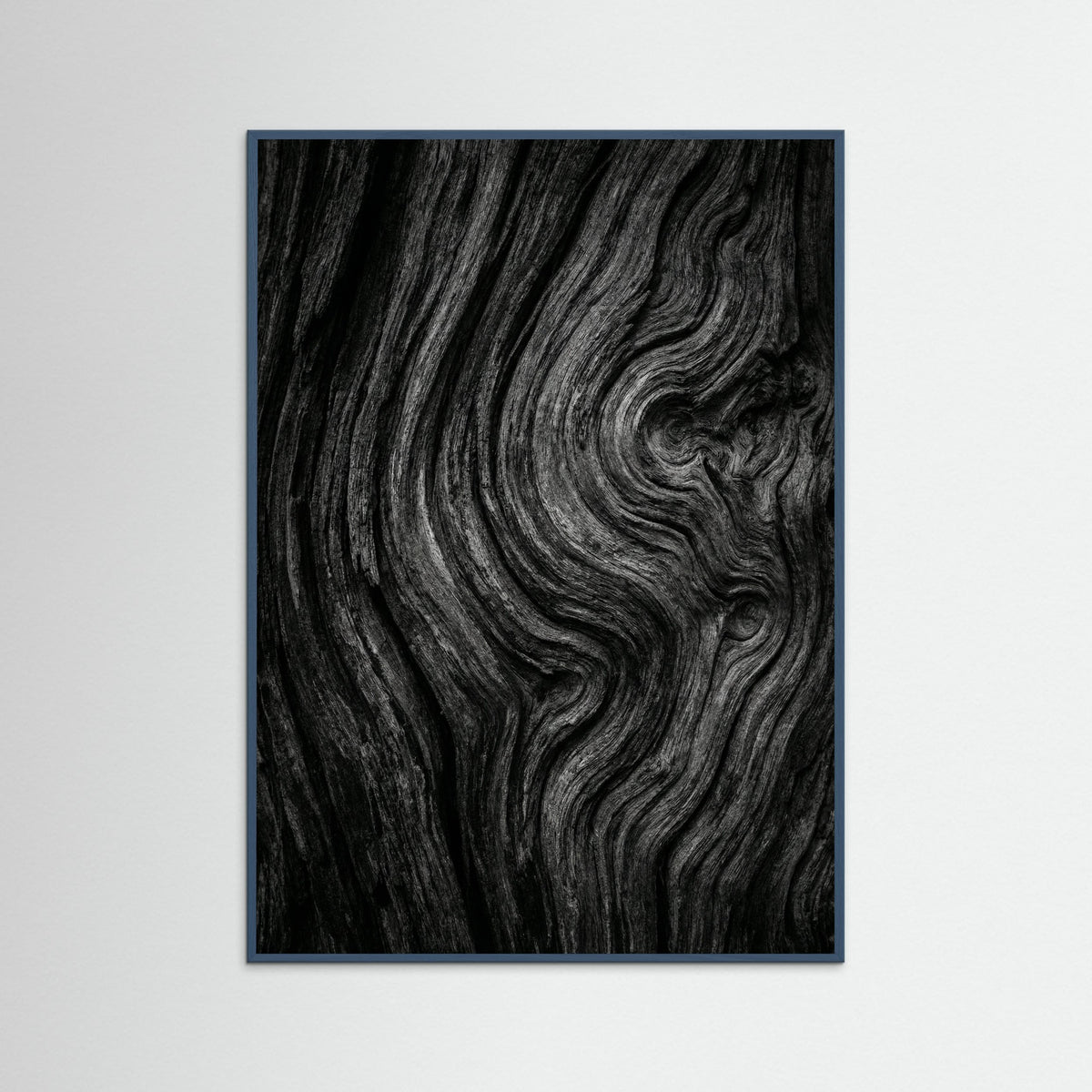 Teal Wood Silent Leaves