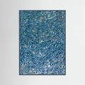 Teal Wood Sitting By the River Poster