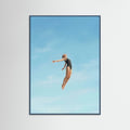 Teal Wood Skyward Dive
