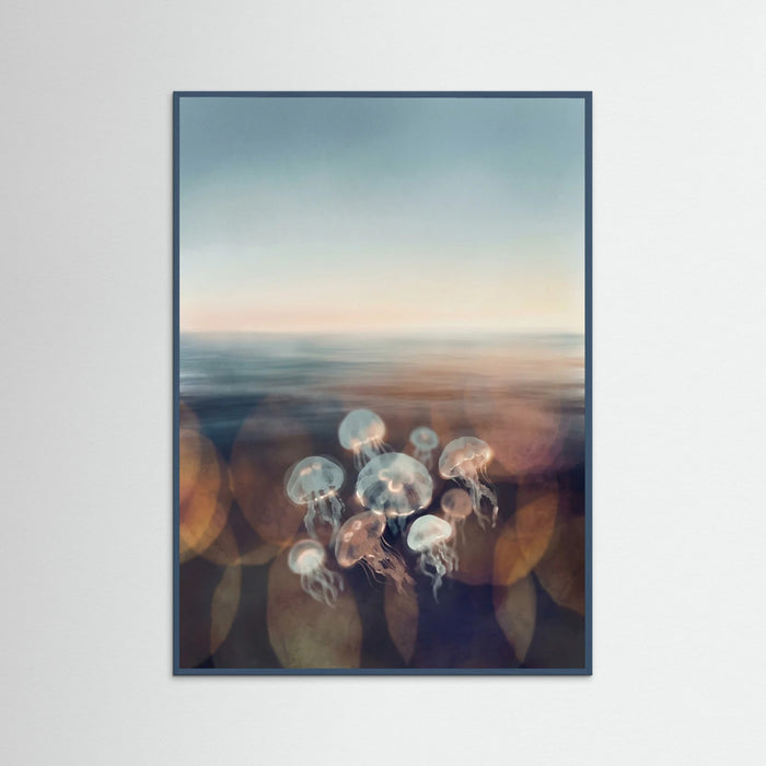 Teal Wood Skyward Whispers