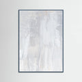 Soft Muted Gray Brushstrokes Poster – Poster und Kunstdruck