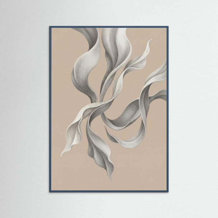 Teal Wood Soft Sculpture