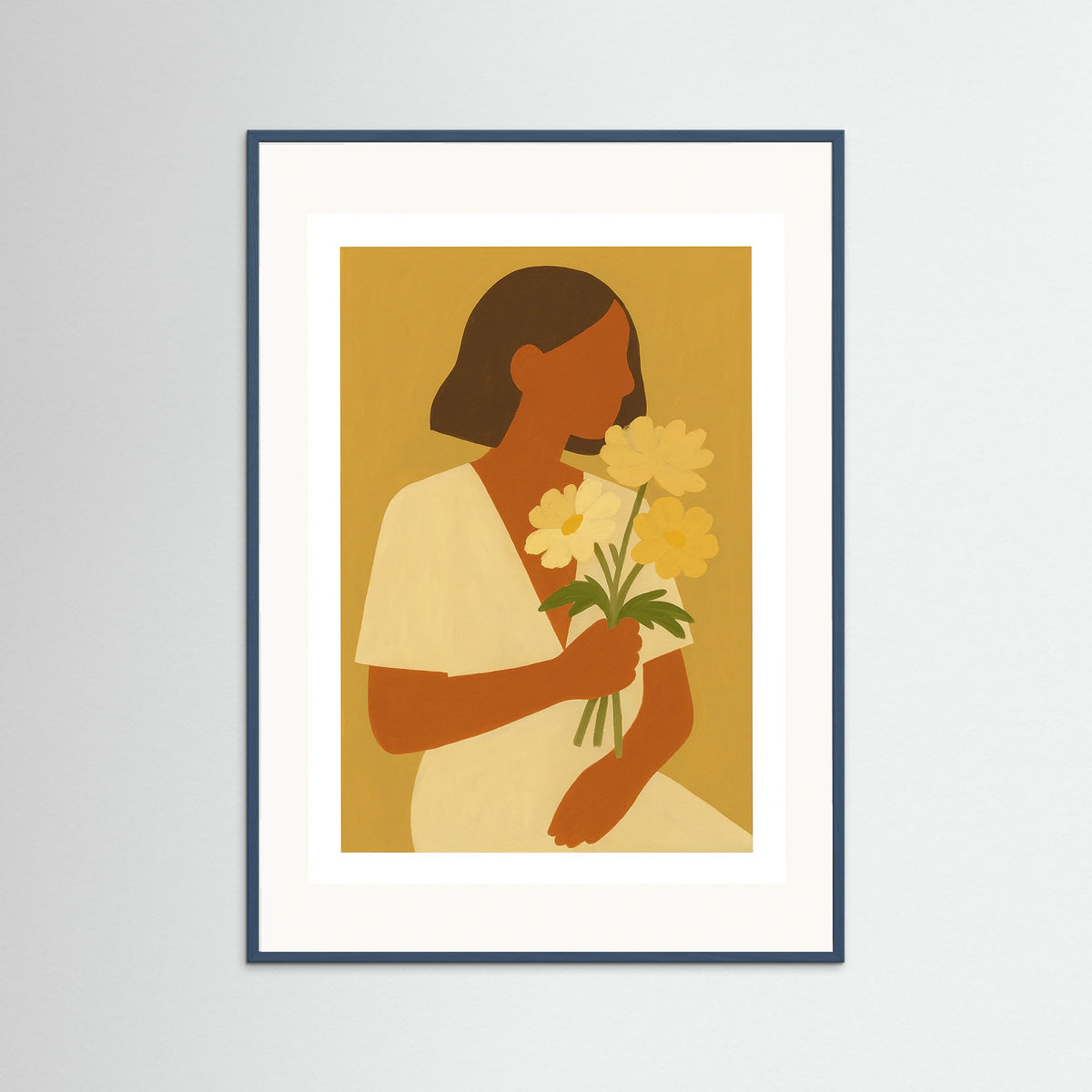 Teal Wood Soft frame