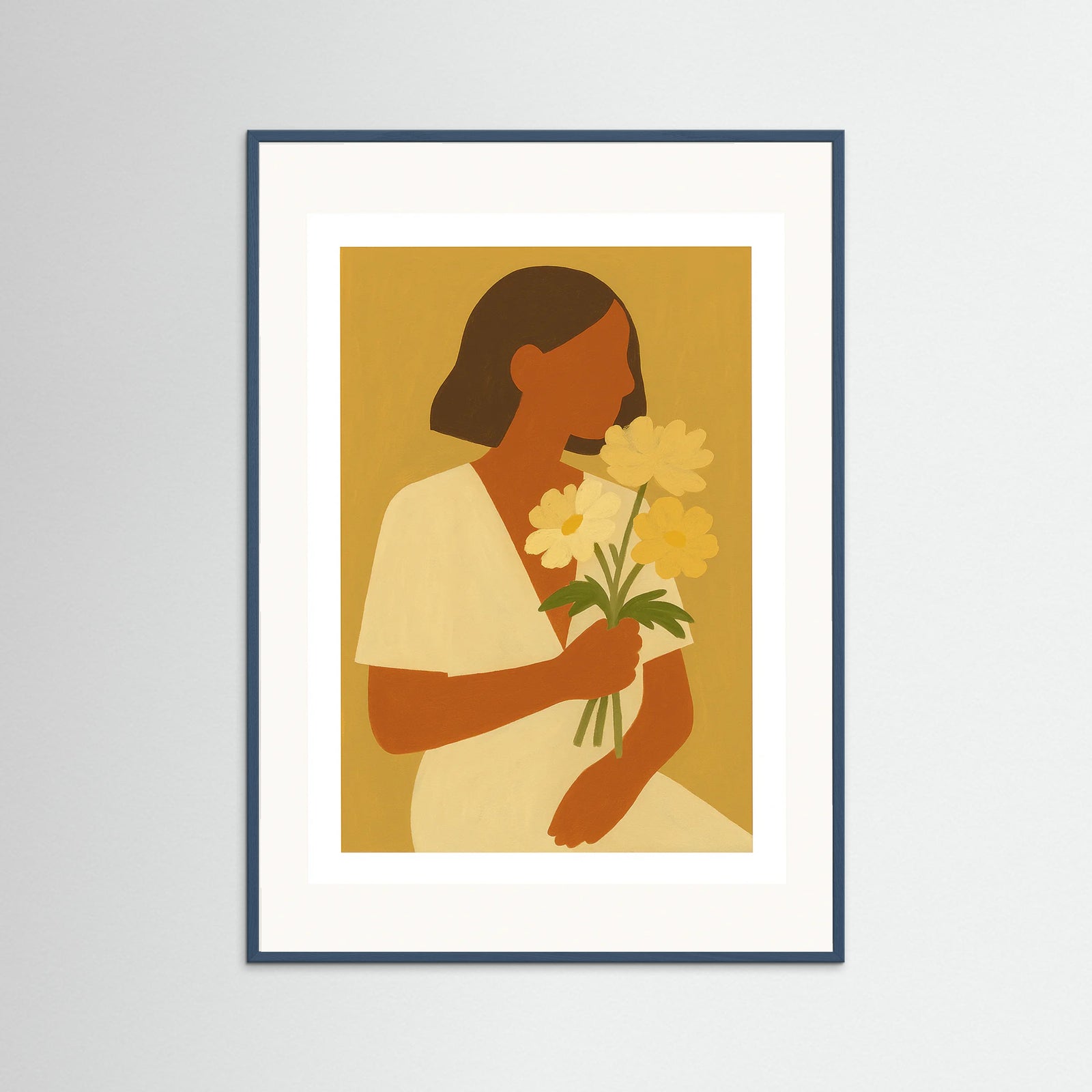 Teal Wood Soft frame