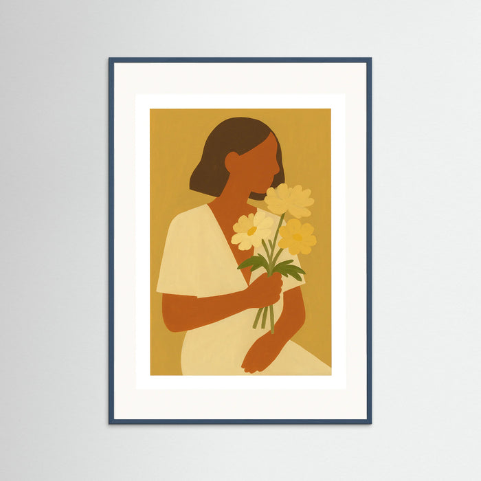 Teal Wood Soft frame