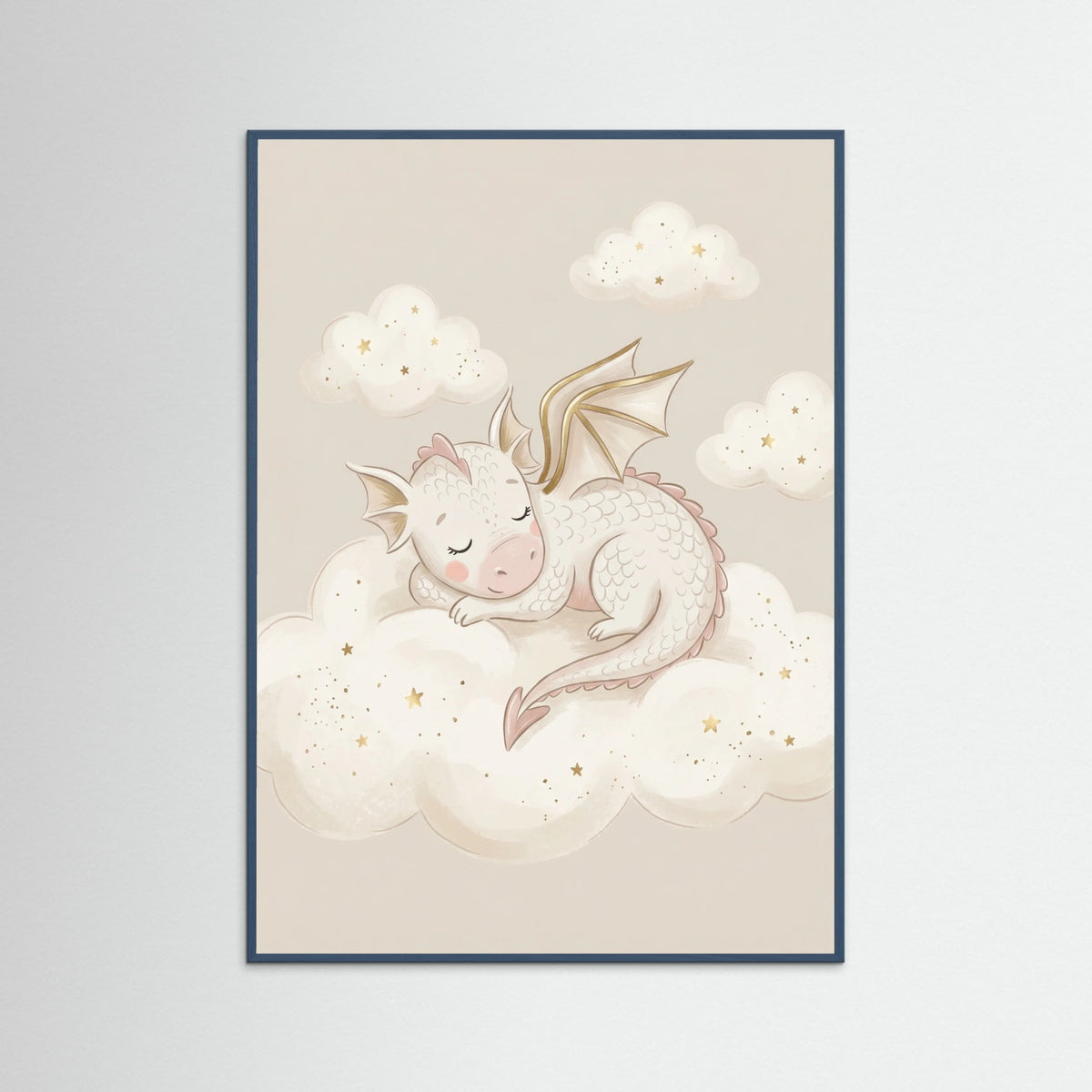 Teal Wood Sparkling Unicorn Dream