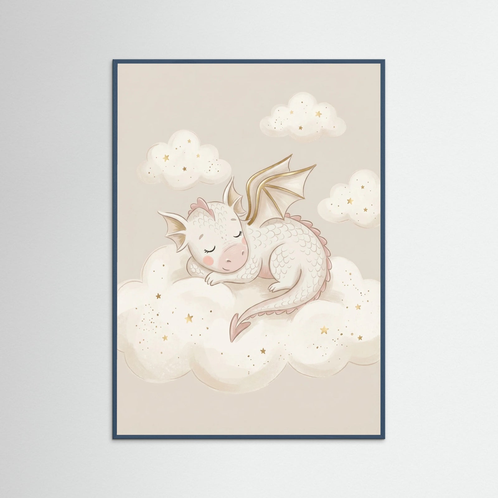 Teal Wood Sparkling Unicorn Dream