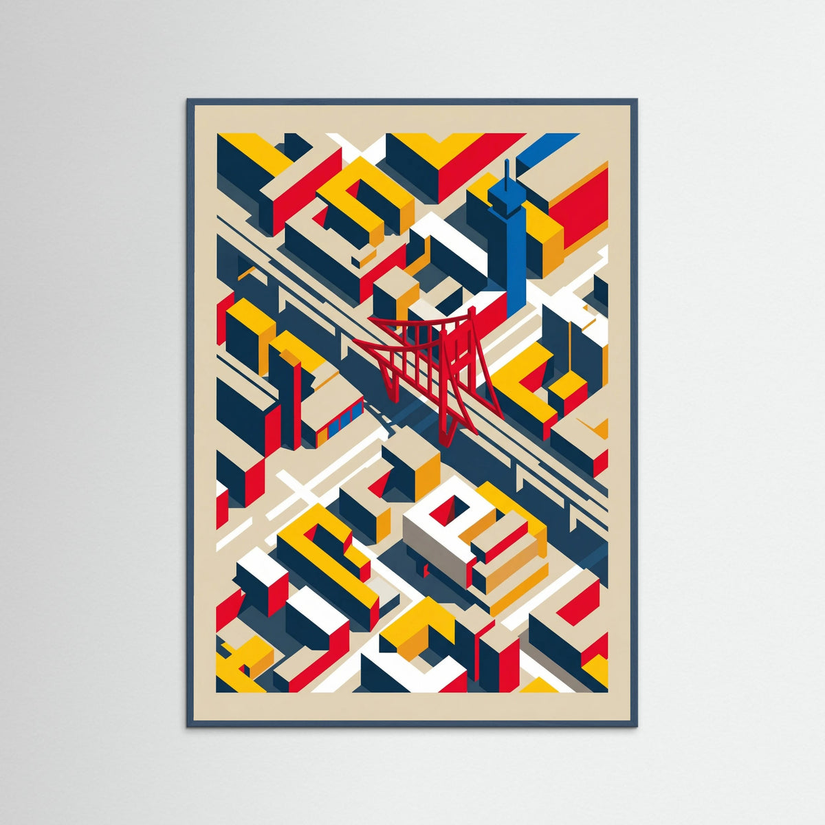Teal Wood Spatial Geometry