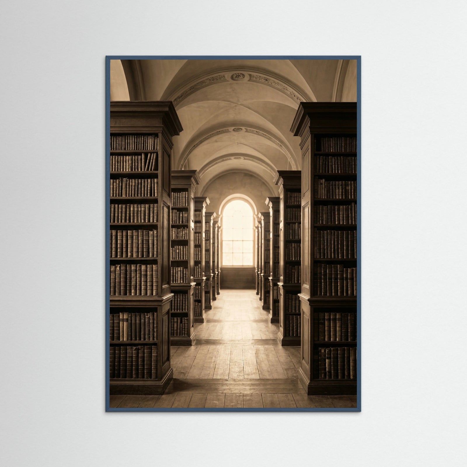 Teal Wood Spiral Knowledge