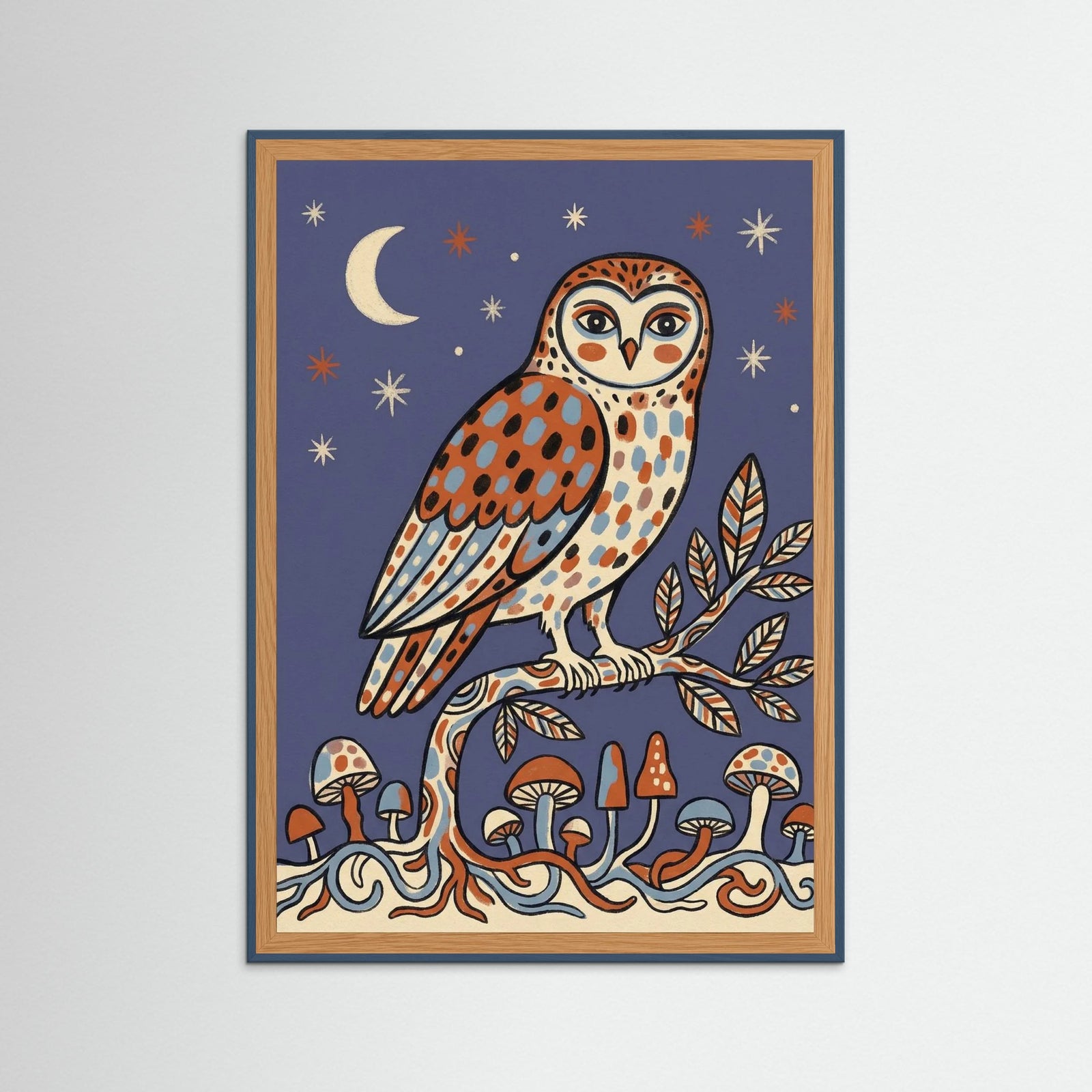 Teal Wood Spotted Cosmic Beast