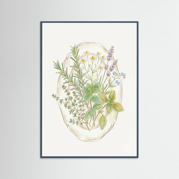 Teal Wood Spring Bloom Vase