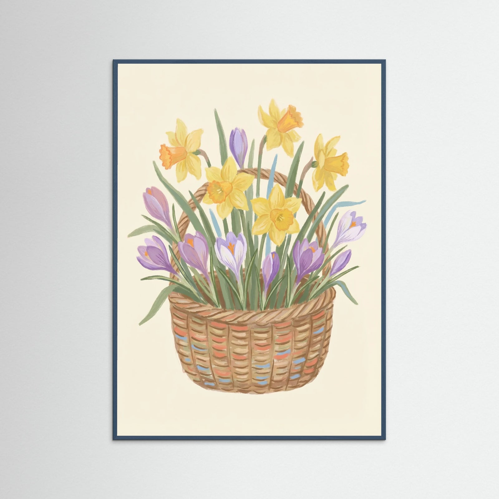 Teal Wood Spring Bloom