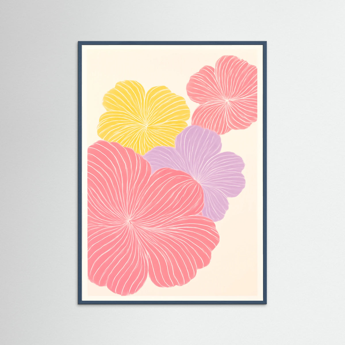 Teal Wood Spring Blooms