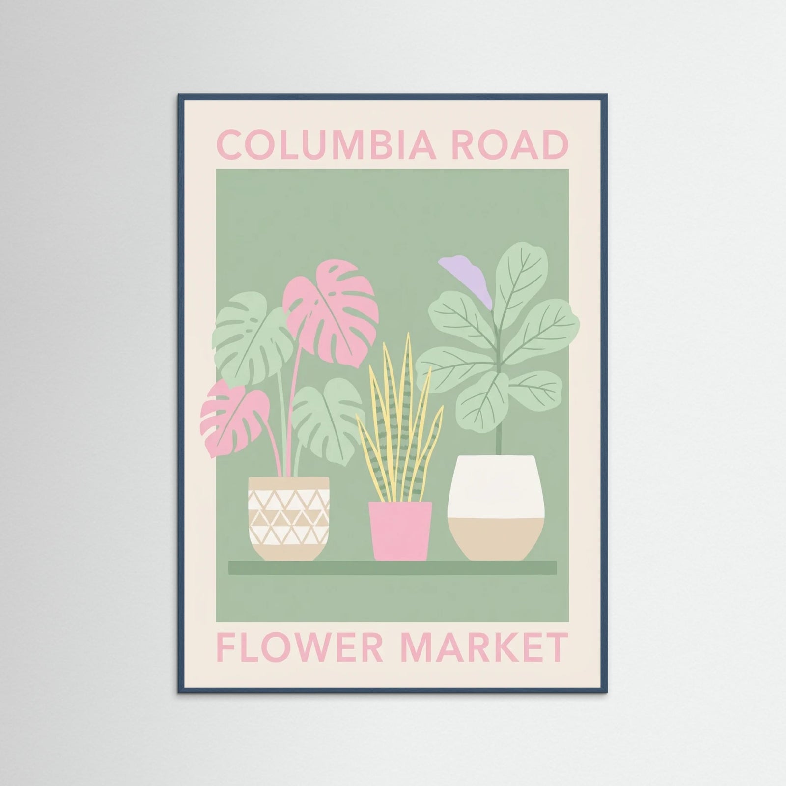 Teal Wood Spring Blooms