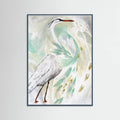 Spring Egret Poster – poster och konsttryck