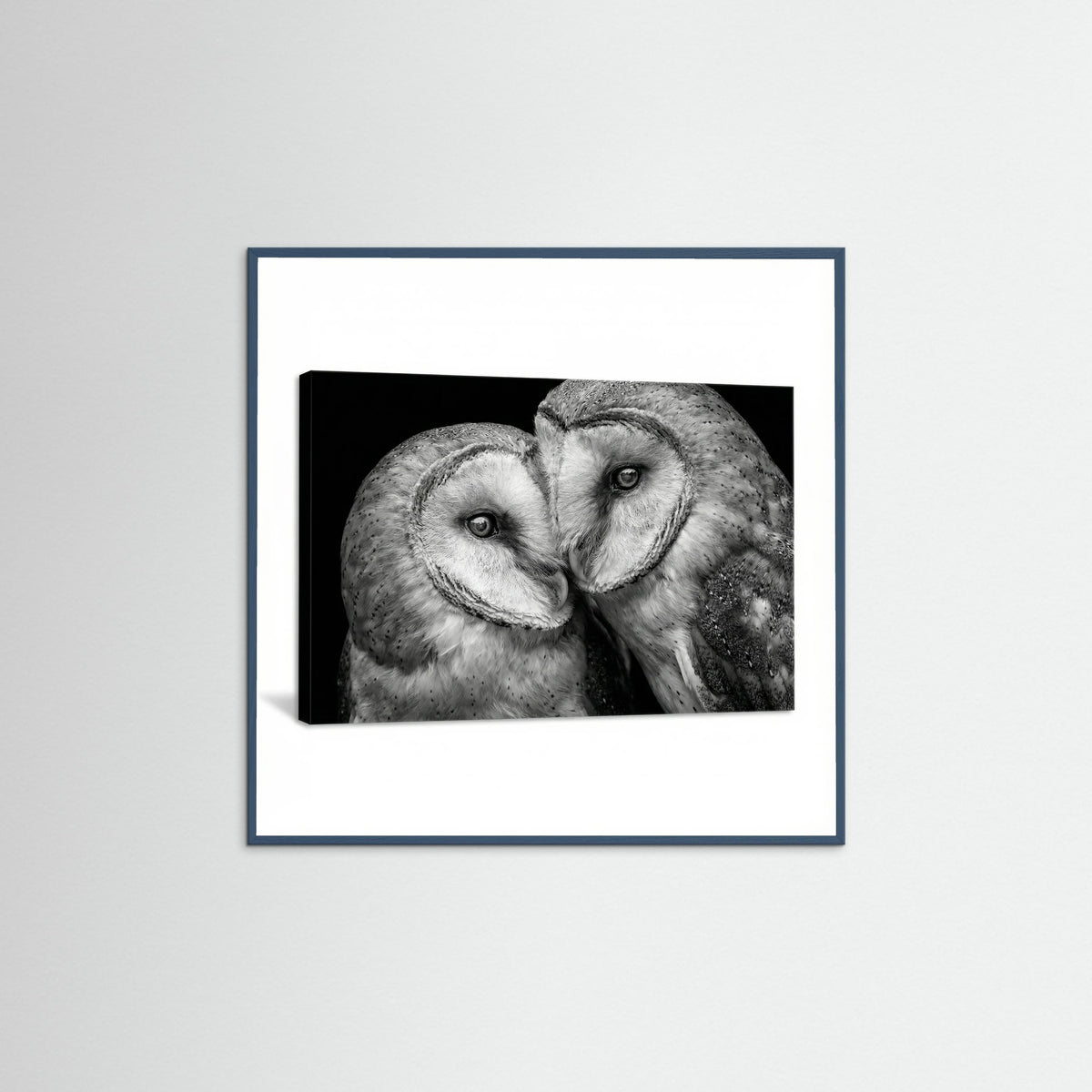 Teal Wood Square Feathered Connection