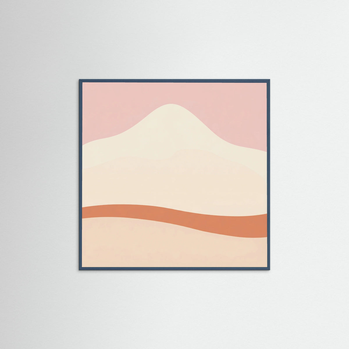 Teal Wood Square Gentle Flow