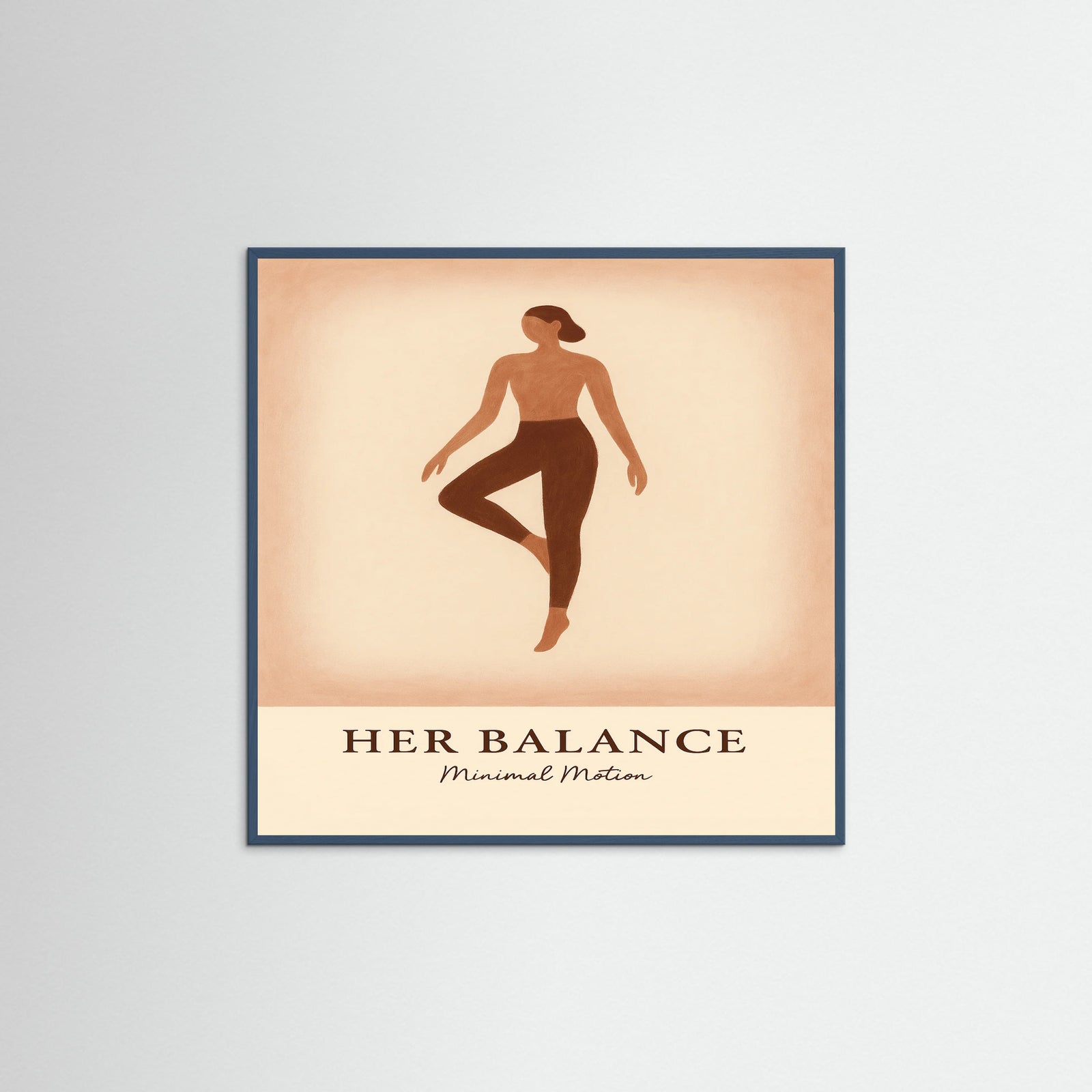 Teal Wood Square Her balance