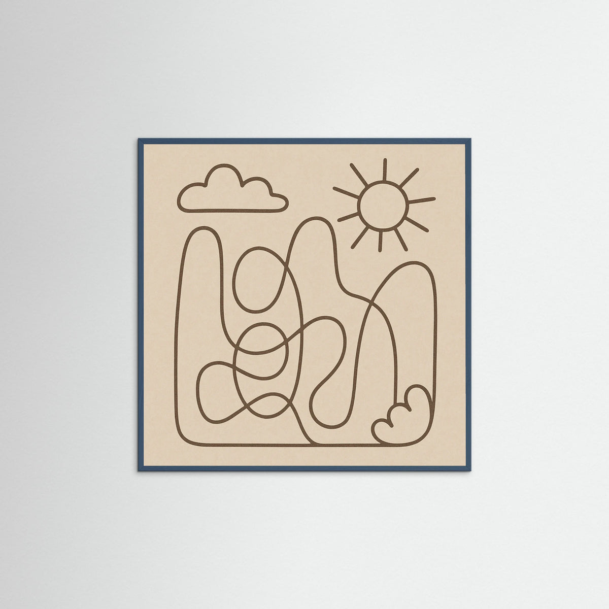 Teal Wood Square Line Dance