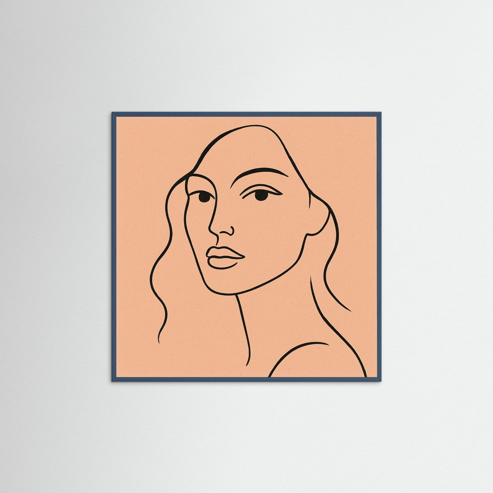 Teal Wood Square Line Essence