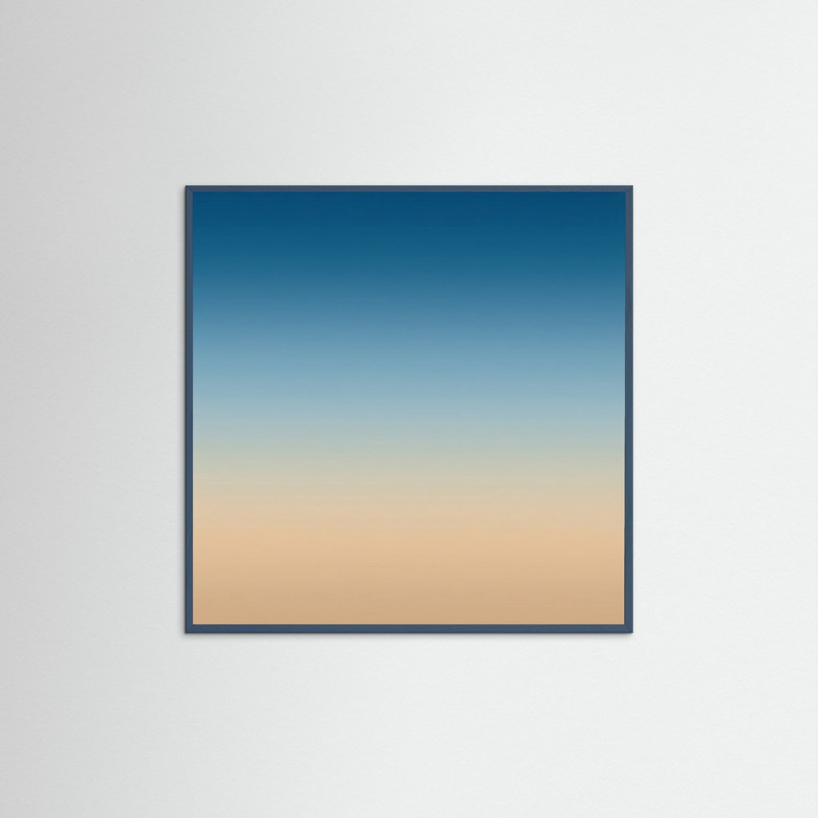Teal Wood Square Pink Horizon