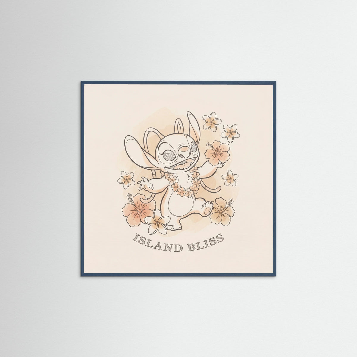 Teal Wood Square Sea La Vie