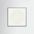 Teal Wood Square Subtle Rhythm