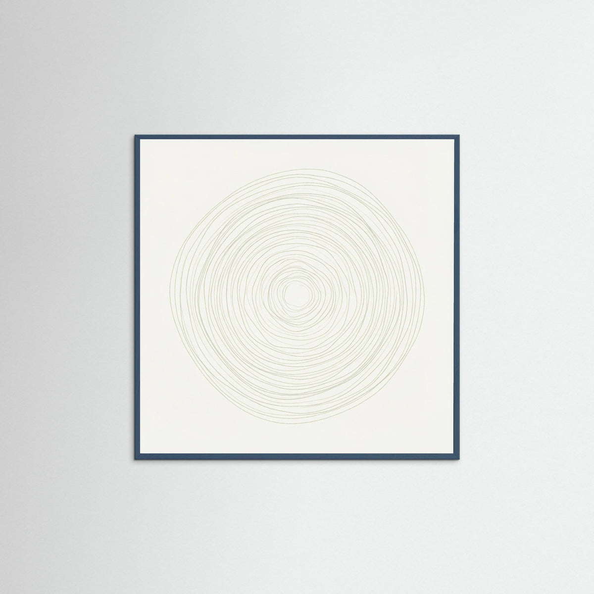 Teal Wood Square Subtle Rhythm