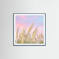 Teal Wood Square Tropical Twilight